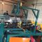 2 worms fully automatic chain link weaving machine with compact roll