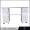 Comfortable to use cheap manicure tables wholesale with 4 drawers and a nail collector ,easy to clean
