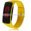 New Design Cheaper Digital Silicone Led Thin Sports Watch Waterproof