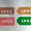 Exclusive New design Promotional Reflective Keychain Crown Flower Heart REACH SGS certificate