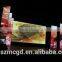 high technology full color hd indoor transparent glassy led screen/ new products custom led display
