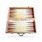 Wooden Folding Portable Chess Set 3 In 1 Chess Game With King Height 3 Inch