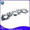Factory price unique zinc alloy flower shape bedroom furniture handles and pulls KH8121