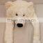 winter animal hat bear plush hat
