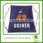 Factory direct sale polyester cinch bag