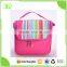 Fitness Custom Cheap Hot and Cold Lunch Cooler Bag with Clear Compartment