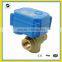 6v 12v 24v brass 3 Way Electric Ball Valve T Type L type for solar water heating