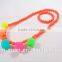 Custom children handmade diy jewelry bead necklace and bracelet for girls