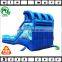 best quality party double splash inflatable dry slide, outdoor commercial inflatable dry slide for sale