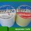 Hot Melt Adhesive Type and No Printing Design colored masking tape