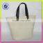 women jute bag with polyester handbag shopping bags