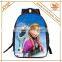2016 Back To School Season Polyester 3D Frozen School Backpack Girls Backpack