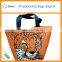 Hot selling reusable custom printed shopping tote bag handbag set