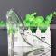 beautiful transparent crystal shoes figurines gifts