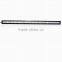 single row 120w slimline led emergency light strip bar waterproof with sliding bracket for 4x4 offroad cars