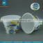 Plastic yogurt cup with lids by GMP standard plant-IML and offset printing available-OEM/ODM acceptable