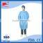 disposable non woven unisex white medical uniform