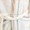 100% Cotton Wholesale Cotton Waffle White Color Bathrobes