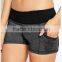 Hot selling top quality nylon and spandex wholesale sports yoga shorts