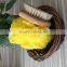 Bath brush with bath flower