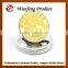 factory custom high quality memorial 3D coin