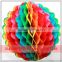 Assorted Paper Honeycomb Balls and Fans Hanging Party Decorations