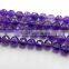 Natural Faceted Amethyst Round Ball Beads