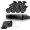 Zmodo QR code scan two-way audio 1080P IP Camera 8CH NVR sPoe System
