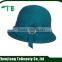 light blue plain felt hat