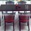 Synthetic PE rattan garden table and chair outdoor furniture
