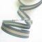 Wholesale Woven Non-rubber Gray Nylon Webbing Strap