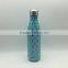 500ml Stainless steel bottle insulated bottle/ vacuum water drinking bottle blue air transfer