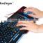 OEM USB wired Waterproof gaming keyboard with three backlit
