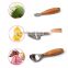 Top Quality 7-Piece Kitchen Fruit & Vegetable Gadgets Tools Set With Bamboo Handle, Pizza Cutter, Cheese Grater, Can opener