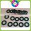 custom standard gasket black rubber seal colored silicone o-ring