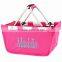 Wholesale Boutique Easter Basket Monogrammable Market shopping basket