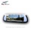 Rear view mirror dvr 8.2 inch with high definition gps navigations dvr