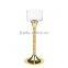 Tall Stemmed Crystal Candle Holder Votive Glass Candelabra