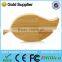 Tree Leafs 1GB 2GB 4GB 8GB Wood Material Mini Pen Drive with Crystal Case