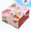 Latest lovely Take Away Food Packaging Paper Cake Box with Handle