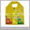 Foldable shopping bags with logo for Chirstmas promotion