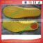 high quality soft PU foam insoles / Yellow insoles