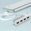 Hi-Speed Aluminum 4 port usb 3.0 hub from usb hub suppliers with Led Light