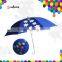 21''x8k High Quality Three Folding Umbrella Change Color When Wet Umbrella