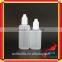 Long thin tip bottle for e Cigarette Child Proof Cap bottle with plastic dropper bottles 30ml 60ml