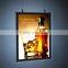 Coffee shop led light box menu board acrylic indoor led lighting