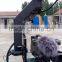 Broadcasting camera video triangle jimmy jib crane with monitor and motorized 2axis head loading 25kg