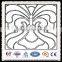 Galvanized steel flower accessories for balcony railing