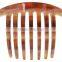 Tortoise shell handmade french comb