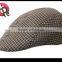 Classic Mens Vintage Beret Cap Cabbie Newsboy Flat Hat Gatsby Houndstooth Driver cap